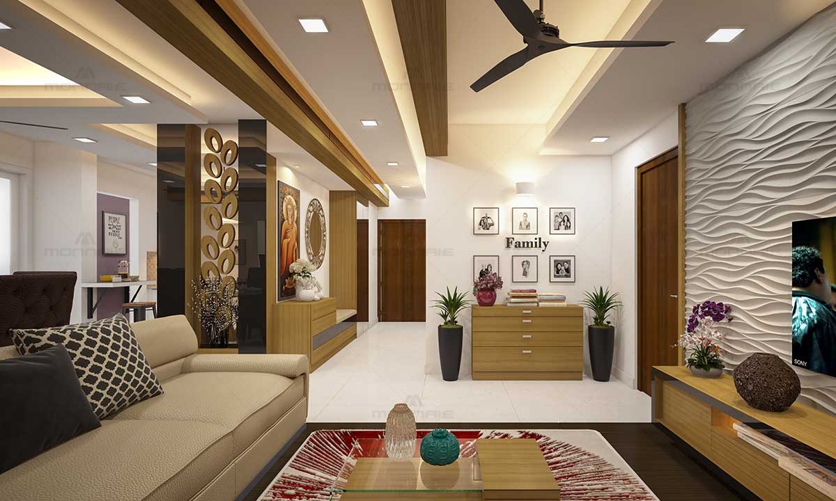 Contemporary Designs For Living Room & False Ceiling