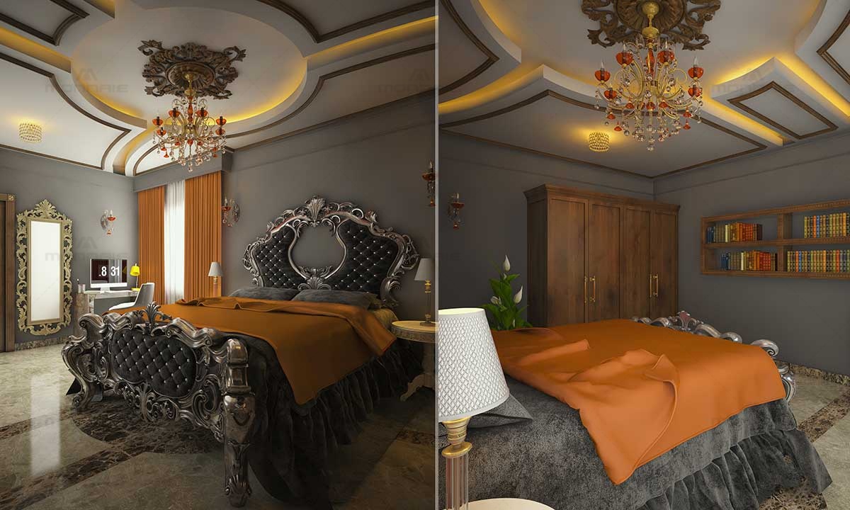 Luxury bedroom ceiling designs