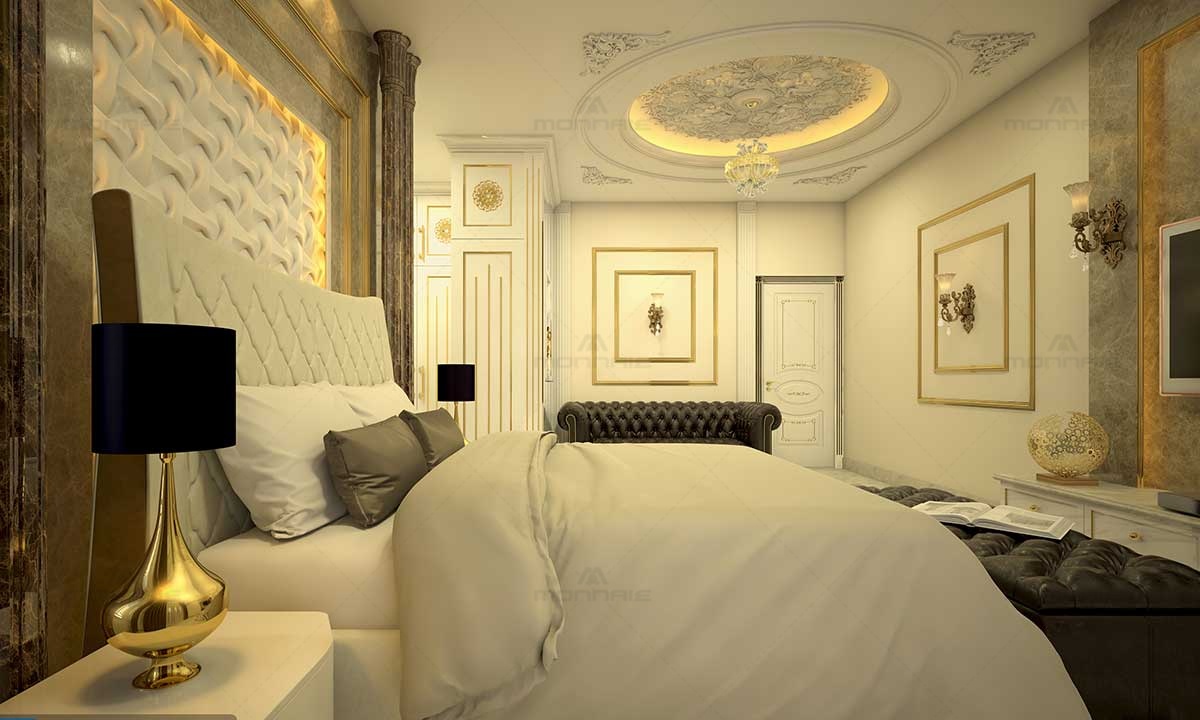 Luxury bedroom decoration lights