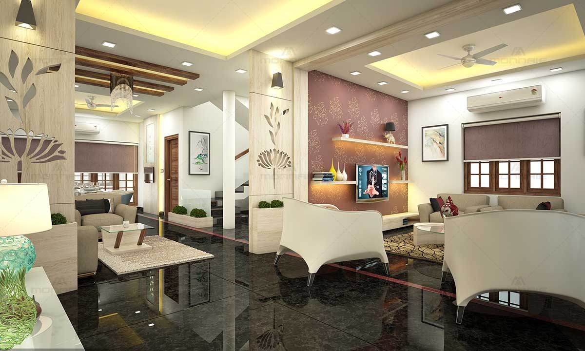 Living Room Design Ideas - Top Home Interiors in Kerala