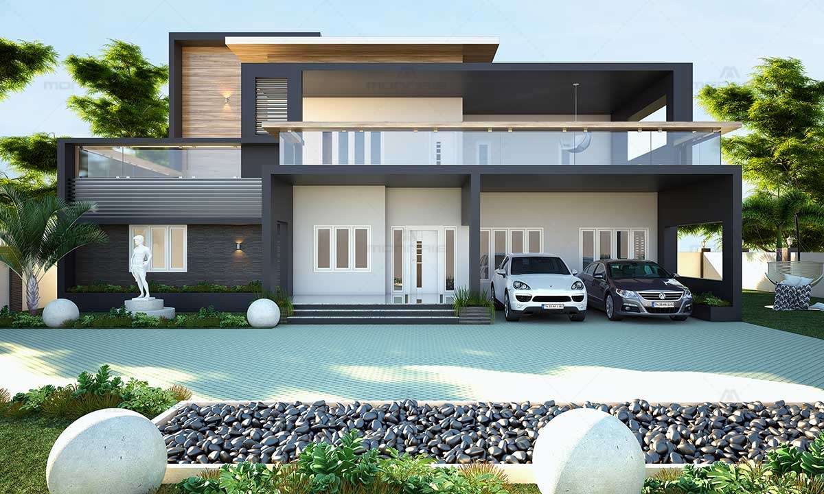 Modern Contemporary Architecture Design Home Perundurai