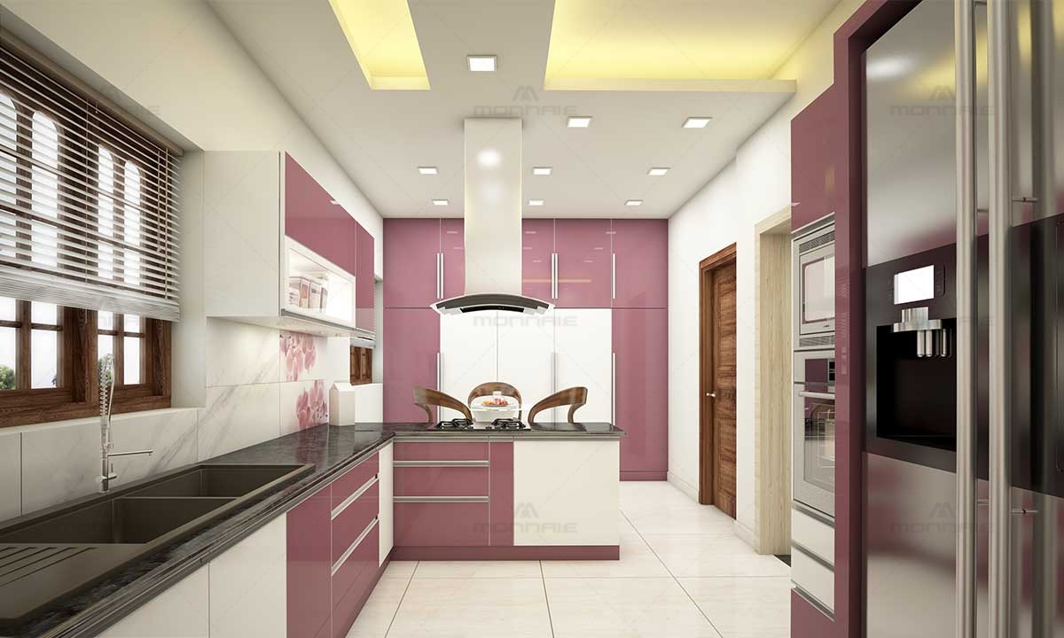 Modular Kitchen Interior Design - Best Home Designers In Kerala