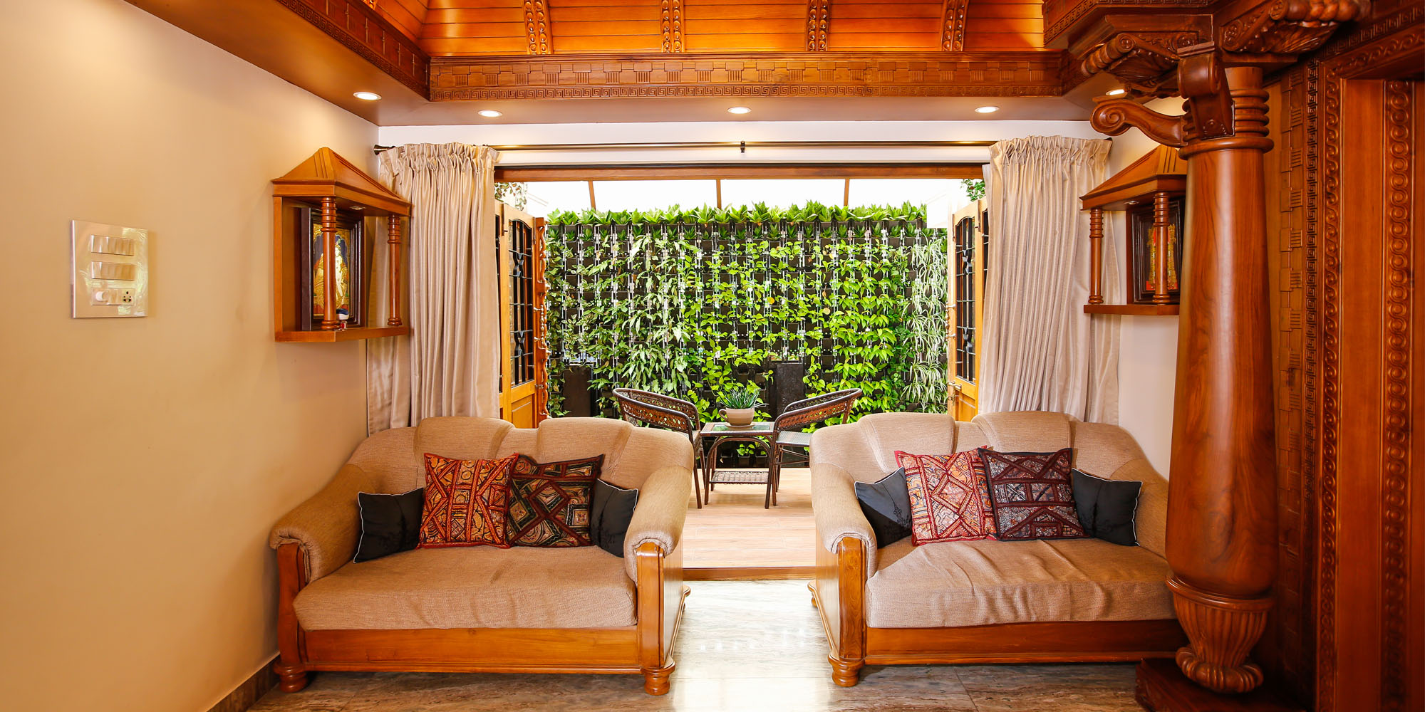 Eco-friendly interior design in Kerala - Monnaie Architects & Interiors