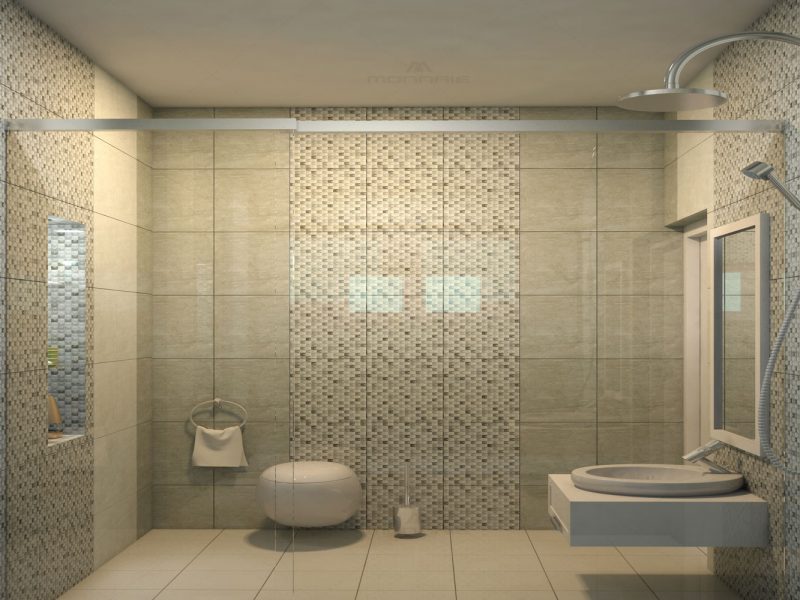 Bathroom Interiors in Ernakulam - Monnaie Achitects & Interiors