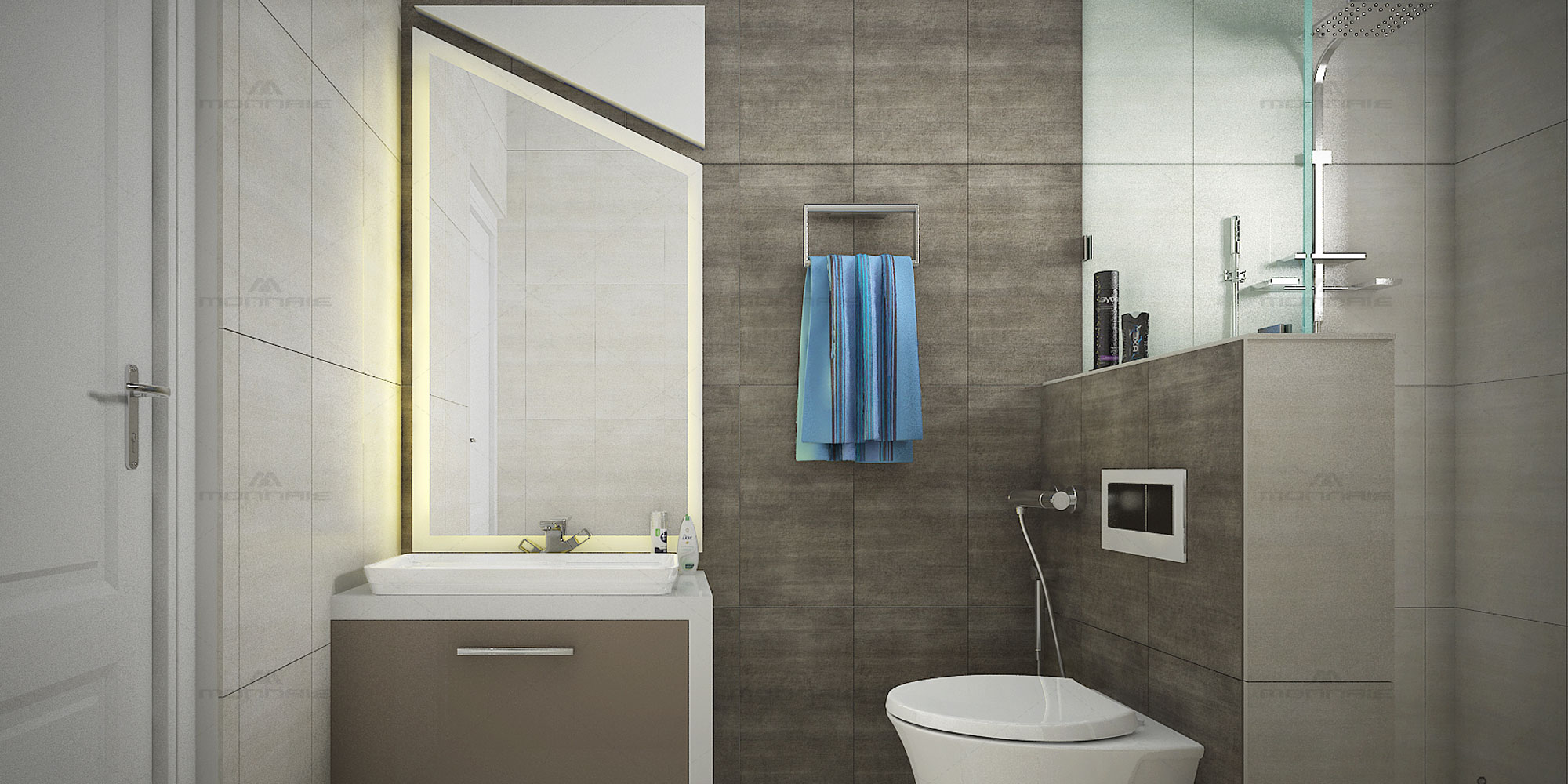 Bathroom interiors in Calicut