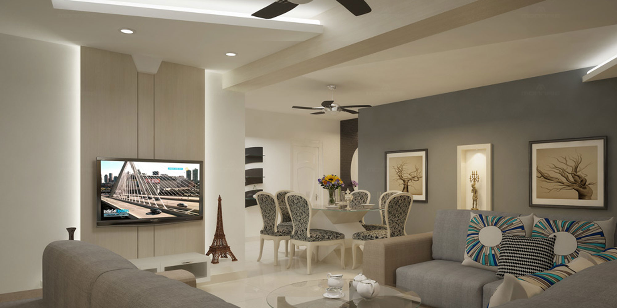 Modern interiors in Bangalore