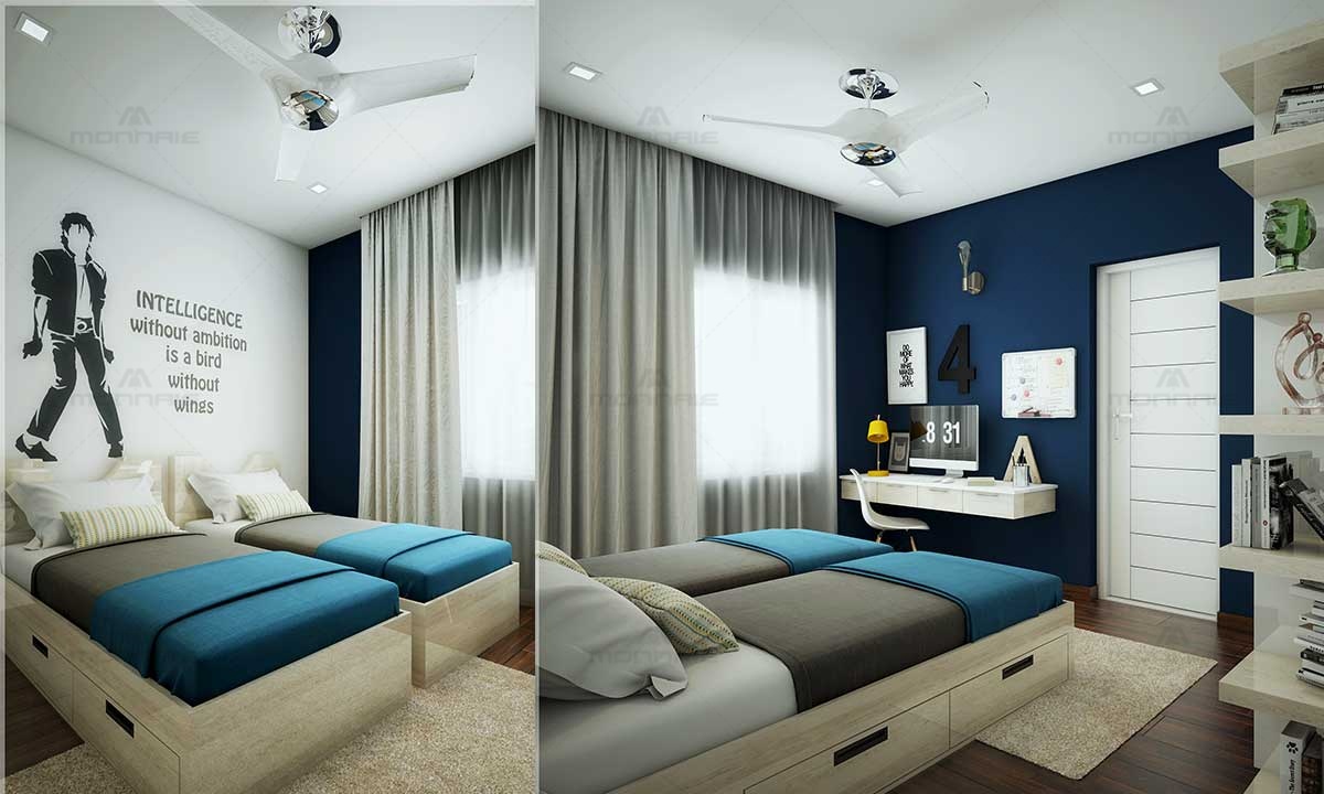Small Bedroom Interior Design Ideas & Wall Quotes