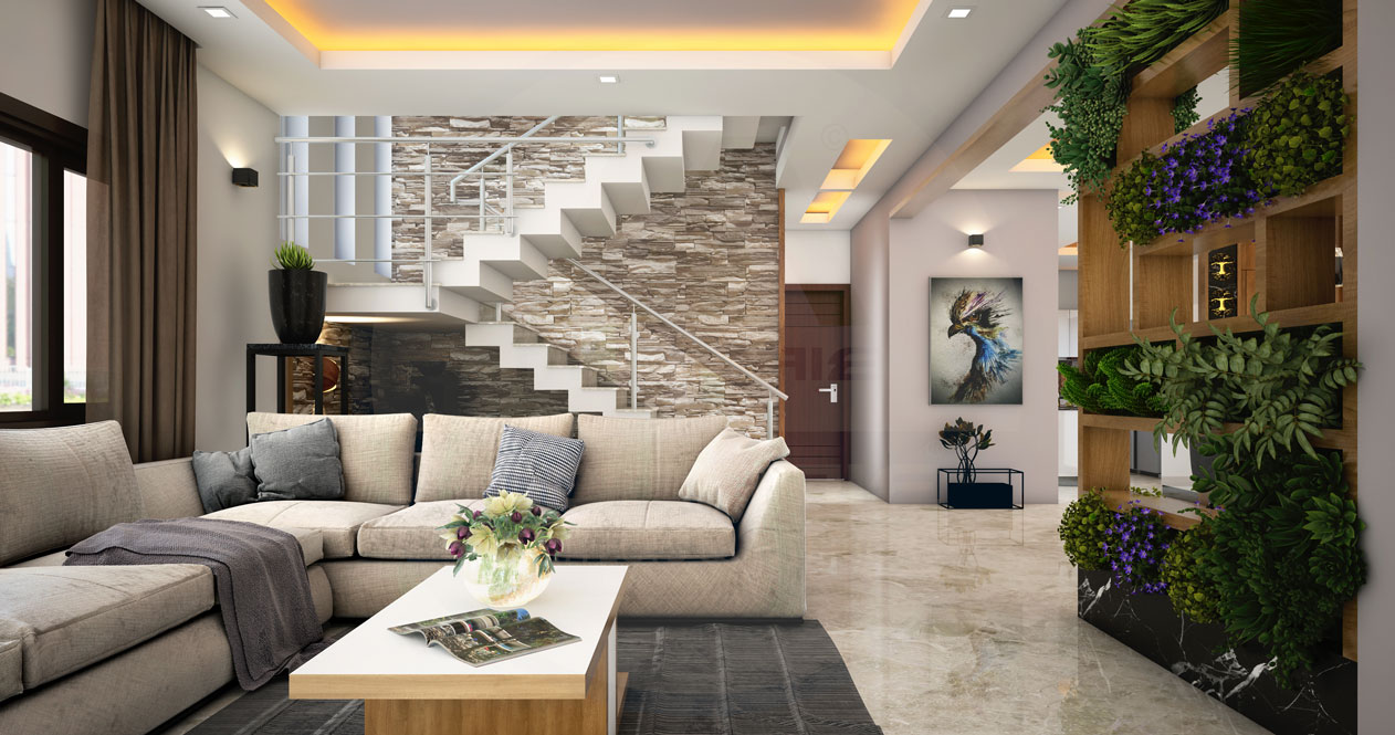 Kerala Style Home Designs & Space Utilization Interior Design