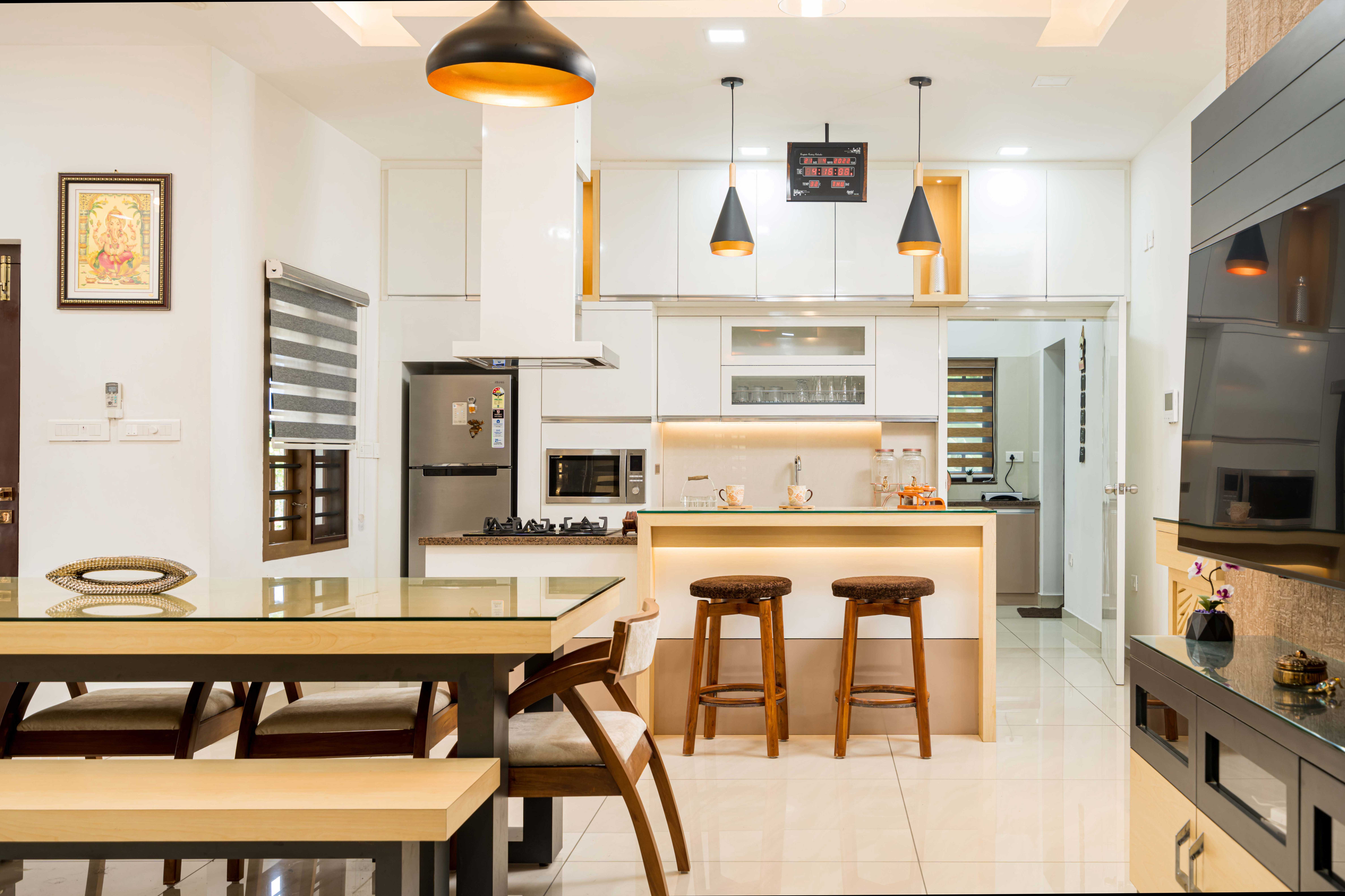 best modular kitchen designed by Monnaie Architects